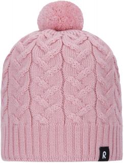Dětská zimní čepice Reima Talvinen - Grey Pink Velikost: 48/50 cm