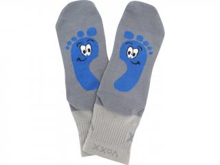 Dospělé barefoot ponožky Voxx Barefootan bavlna - sv. šedá Velikost: EUR 35-38 (23-25 cm)