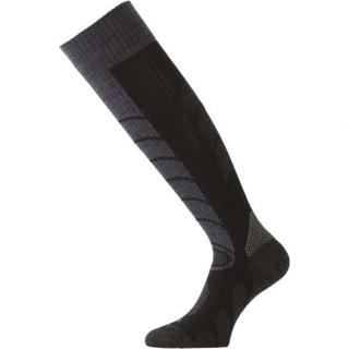Dospělé lyžařské ponožky Lasting - sjezd modré SWE Velikost: EUR 34-37 (22-24 cm)