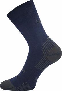 Dospělé tenké merino ponožky Voxx Optimus - tm.modrá Velikost: EUR 39-42 (26-28 cm)