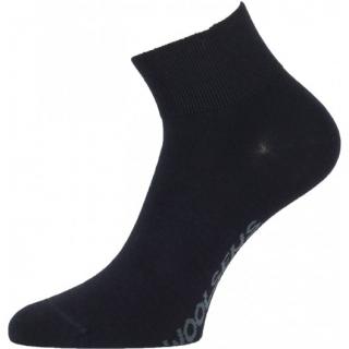 Lasting merino ponožky FWE černé 16um Velikost: EUR 34-37 (22-24 cm)