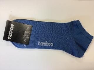 Ponožky z bambusové viskózy MANGO jeansová Velikost: EUR 48-49 (32-33 cm)