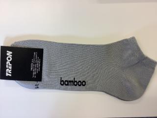 Ponožky z bambusové viskózy MANGO šedá Velikost: EUR 48-49 (32-33 cm)