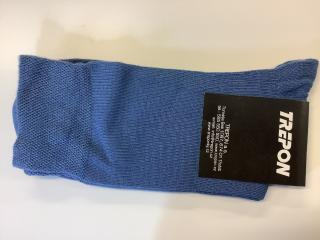 Ponožky z bambusové viskózy NORBERT jeansová Velikost: EUR 42-43 (28-29 cm)