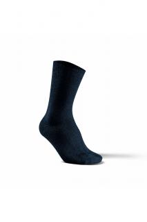 Tenké ponožky merino/alpaka Fellhof černé Velikost: EUR 39-42 (26-28 cm)