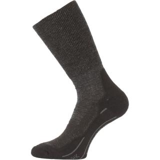 WHK 816 šedé vlněné ponožky zateplené Velikost: EUR 34-37 (22-24 cm)