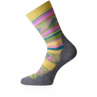 WLI zesílené merino ponožky zelené hory Velikost: EUR 34-37 (22-24 cm)