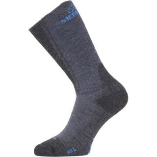 WSM 504 modré vlněné ponožky Velikost: EUR 34-37 (22-24 cm)