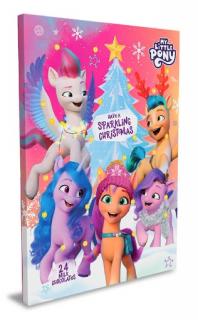 Adventní kalendář My Little Pony 50g - DMT 03.08.2025  (Mléčná čokoláda. Kakao: nejméně 30%)