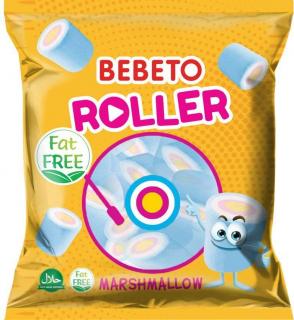 Bebeto marshmallow 60g - Rollers  (marshmallow barevné spirálky)