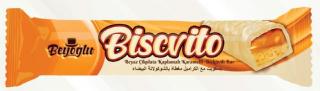 Beyoğlu Biscvito Bar Chocolate White Caramel 40g (sušenka s karamelem v bílé čokoládě )