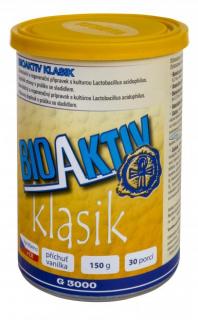 Bioaktiv klasik vanilka 150g - DMT 16.12.2023 (Doplněk stravy v prášku s příchutí vanilky.)