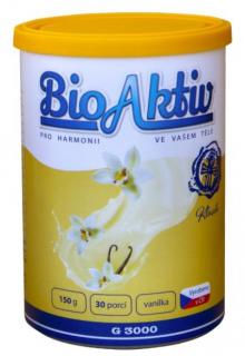 Bioaktiv klasik vanilka 150g (Doplněk stravy v prášku s příchutí vanilky.)