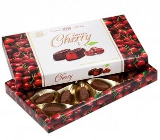 Biscuit-Chocolate Cherry Candies Set 200g (cukrovinka třešně)