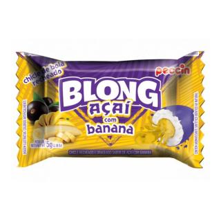 Blong Acai com Banana 5,7g x 40 ks (Osvěžující ovocná žvýkačka s náplní.)