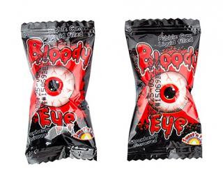 Bloody Eye Balls Bubble gum 5g x 10ks (kyselá žvýkačka s náplní)