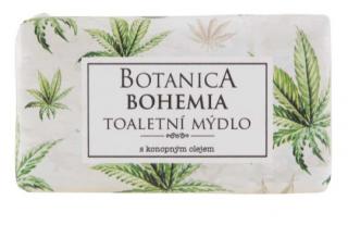 Botanica Bohemia ručně vyráběné konopné tuhé mýdlo 100 g (Ručně vyráběné konopné tuhé mýdlo obsahuje kvalitní olej ze semen konopí. )