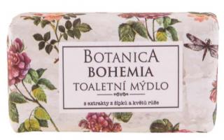 Botanica ručně vyráběné tuhé mýdlo 100 g – růže (Ručně vyráběné tuhé mýdlo obsahuje extrakt z bylin a s vůní růže. )
