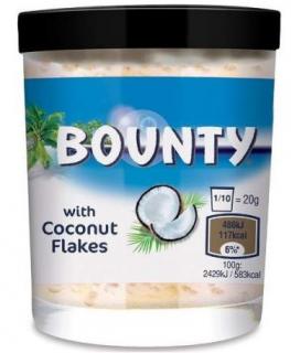 Bounty pomazánka s kokosovými křupinkami 200g -DMT 08.03.2023 (Výborná pomazánka se strouhaným kokosem.)