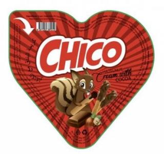 CHICO SRDCE hazelnut cacao 40g - DMT 27.05.2024 ( lísk. oříškový krém+ tyčinky)