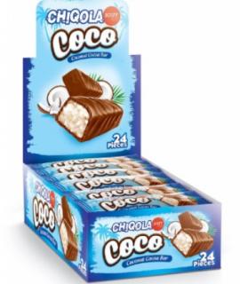 Chiqola Coco - cocos 48g - DMT 12.08.2023 (KOKOSOVÁ TYČINKA V POLEVĚ)