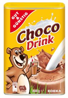 Choco Drink 800g (čokoládová chuť  20% silně odolejovaného kakaového prášku)