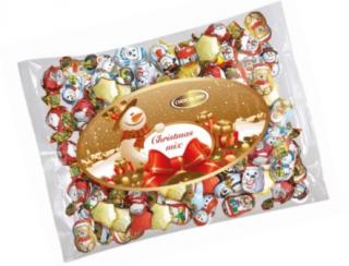 Chocoland Vánoční mix figurek a bonbónů s náplní 500g -DMT 28.02.2025 (mléčná čokoláda s mléčnou náplní, pralinky)
