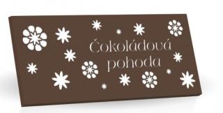 Čokoládová pohoda - Hořká čokoláda 60% 175g (hnědá) (Hořká čokoláda s minimálním obsahem kakaové hmoty 60%. Bez palmového tuku.)