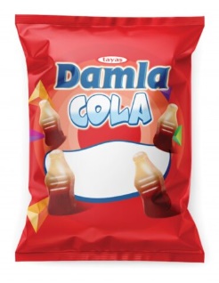 DAMLA GUMMY COLA – želé 80g (ovocné želé ve tvaru coly)