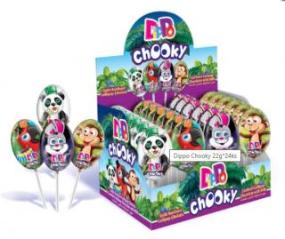 Dippo Chooky Lollipop 22g - DMT 11.04.2023 (čokoládové lízátko)