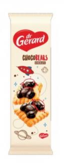 dr. Gerard Coco Bears - hořká čokoláda  175g (Sušenky s náplní se smetanovou příchutí (21%) a čokoládou.)