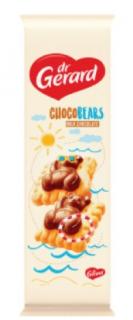 dr. Gerard Coco Bears - mléčná čokoláda  175g - DMT 25.11.2023 (Sušenky s náplní se smetanovou příchutí (21%) a čokoládou.)