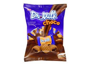 Elvan Dr. Milk choco 1000g - DMT 12.06.2024 (KARAMELOVÉ BONBÓNY S ČOKOLÁDOVOU NÁPLNÍ)