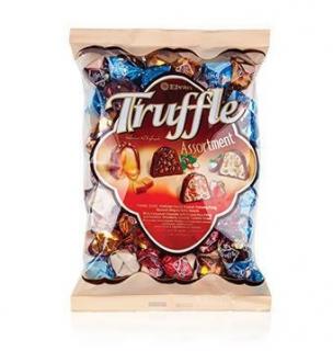 Elvan Truffle - příchut MIX 1kg (čokoládové bonbony s oříškovou, kokosovou, jahodovou, karamelovou náplní a křupavou rýží)