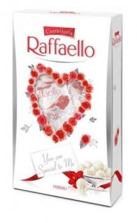 Ferrero Raffaello 80g  (Křupavá oplatka zdobená kokosem, s celou mandlí uvnitř.)