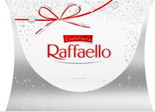 Ferrero Raffaello psaní 270g  (Křupavá oplatka zdobená kokosem, s celou mandlí uvnitř.)