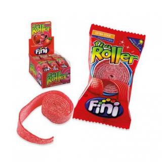 FINI ROLLER JAHODA 20g (kyselé pásky s příchutí jahody)