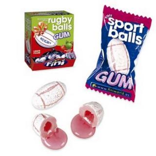 Fini Rugby balls bubble gum 5,5g x 10ks