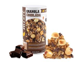 Granola z pece - Čokoláda a lískové ořechy 570g (Granola s čokoládou a ořechy)