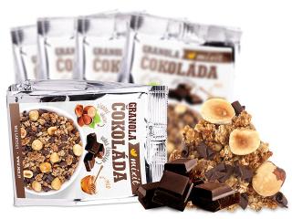 Granola z pece - Čokoláda a lískové ořechy do kapsy 70g - DMT 12.01.2024 (Granola s čokoládou a ořechy)