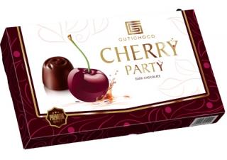 Gutichoco Cherry Dark 187g - DMT 30.05.2023 (Čokoládové pralinky s višněmi v alkoholu)