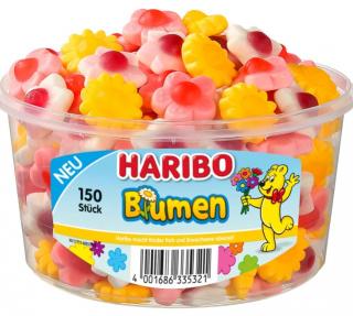 Haribo Bunte Blumen 150ks (Marshmallow s ovocnou gumou)