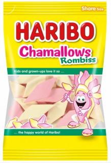 Haribo Chamallows Rombiss 225g (marshmallow s příchutí vanilky a jahod)