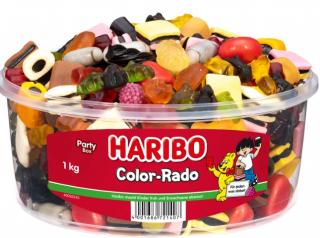 Haribo Color - Rado 1kg Dóza (cukrovinková směs s lékořicí)