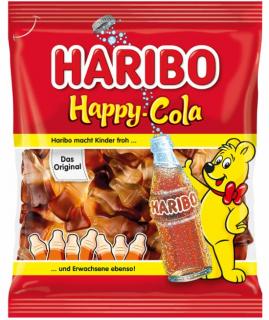 Haribo Happy Cola 175g (ovocné želé lahvičky s příchutí coly. )