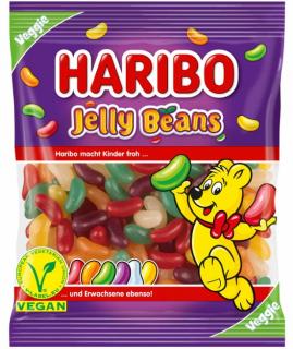 Haribo Jelly Beans 160g (Cukrové dražé s želé náplní (60%))