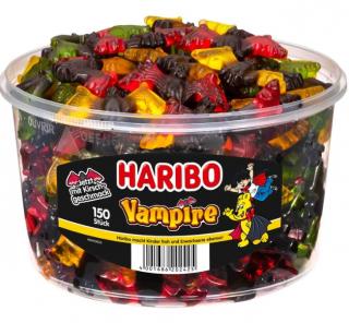 Haribo Vampires 150ks box (Ovocný žvýkací bonbon s lékořicí)
