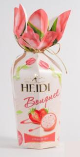 Heidi Bouguet strawberry 120g - DMT 29.11.2023 (Pralinka z mléčné čokolády s jahodovou náplní (40%))