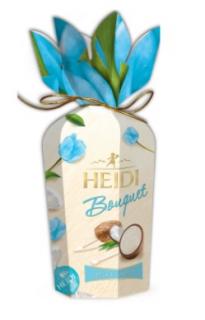 Heidi Bouquet milk  coconut 120g (Pralinka z mléčné čokolády s kokosovou náplní (40%))