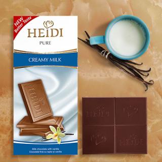 Heidi Pure Milk 80g (Mléčná čokoláda)